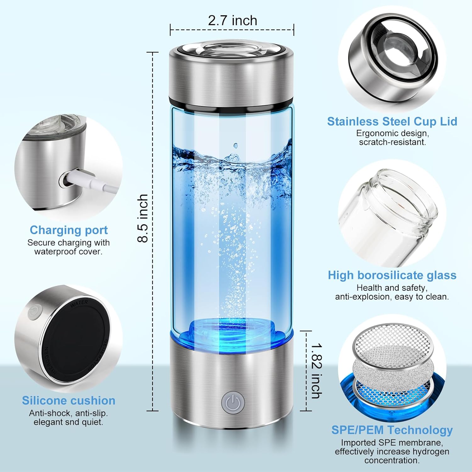 Hydrogen Water Bottle